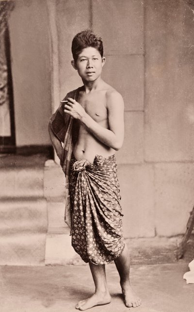 Un Hombre Siamés, c.1890 de Robert Lenz